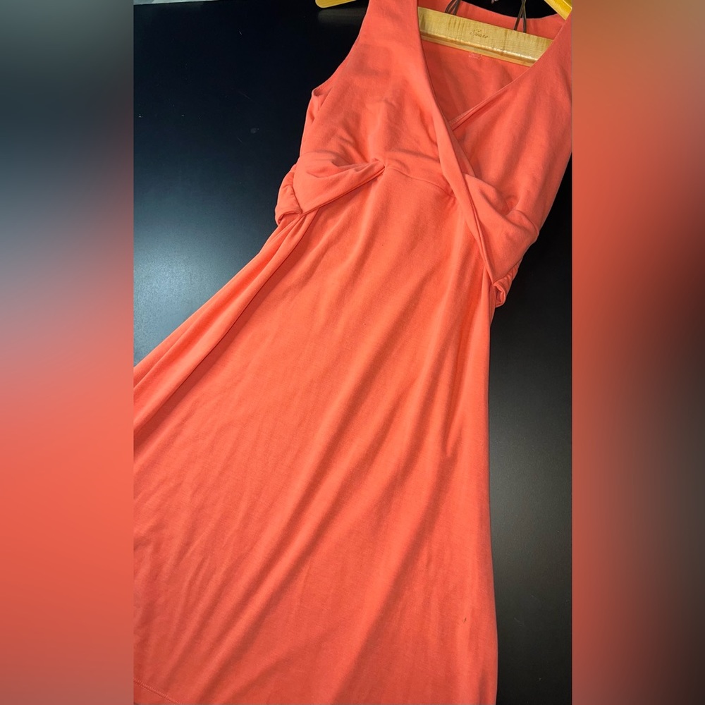 Prana Coral Twist Front Breathe Dress Size Medium Like New